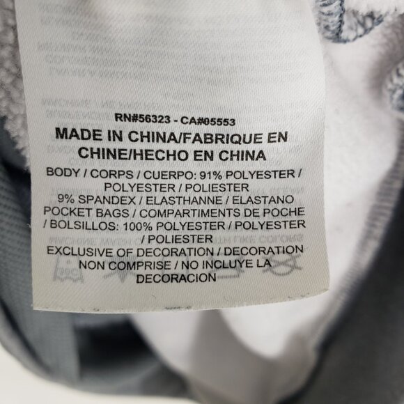 Nike Just Do It Pullover Sweatshirt L Mens Unisex Crew Neck Relaxed Swoosh Gray - Picture 7 of 7